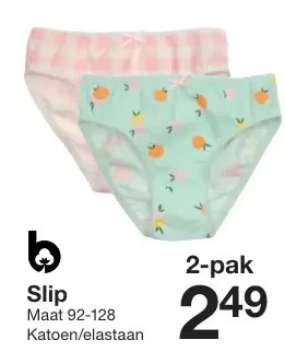 Zeeman Slip aanbieding