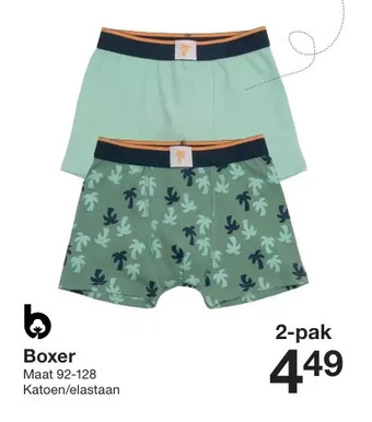 Zeeman Boxer aanbieding
