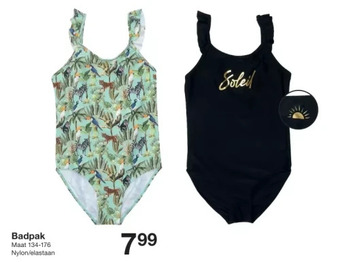 Zeeman Badpak aanbieding