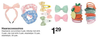 Zeeman Haaraccessoires aanbieding