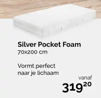 Beter Bed Select Silver Pocket Foam 70*200cm
