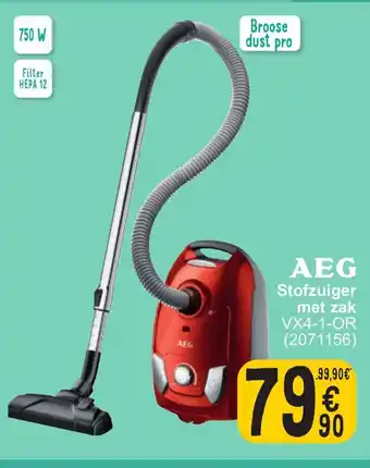 AEG stofzulger met zak VX4-1-OR (2071156)