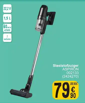 Cora Aspiron Steelstofzuiger 002133 (2424270) aanbieding
