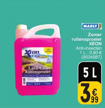 Cora Marly zomer ruitensproeier xeon anti-insecten 5L (9534087) aanbieding