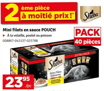 Sheba mini en sauce pouch