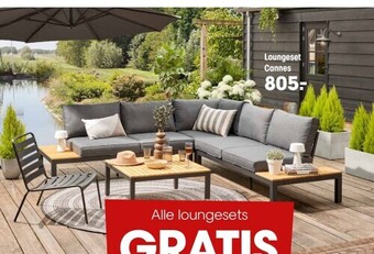 Kwantum Loungeset cannes aanbieding