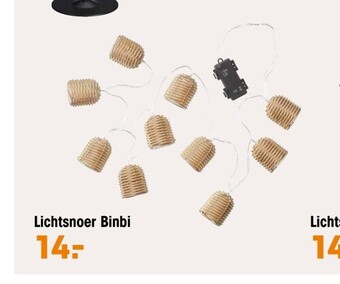 Kwantum Lichtsnoer binbi aanbieding