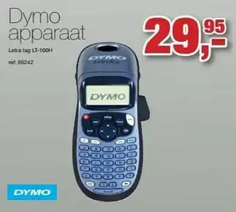 Dymo apparaat letra tag lt-100h