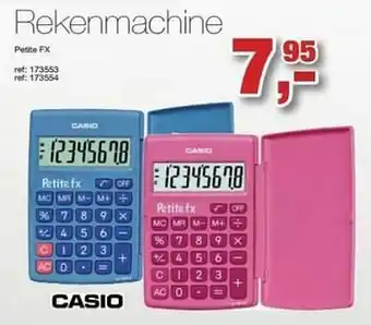Rekenmachine petite fx
