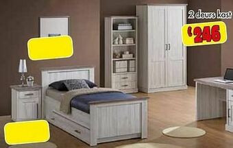 Budget Meubelen 2 deurs kast aanbieding