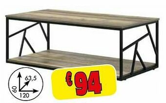 Budget Meubelen Tafel aanbieding