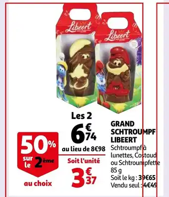 Grand schtroumpf libeert 85g