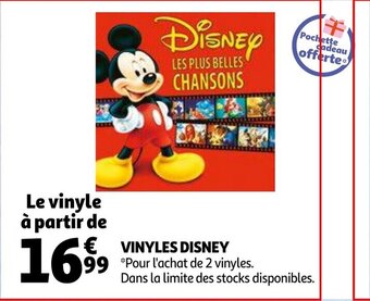 Auchan Vinyles disney aanbieding
