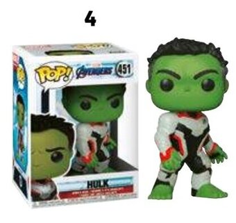 La figurine pop hulk