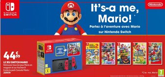 Le jeu switch mario