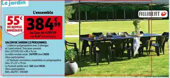 Salon de jardin 12 personnes