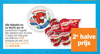 Alle babybel en la vache qui rit