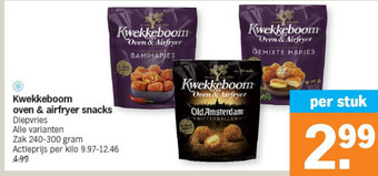 Albert Heijn Kwekkeboom oven & airfryer snacks aanbieding