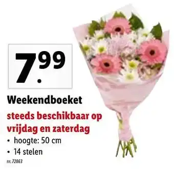 Weekendboeket 50 cm