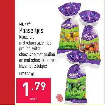 Milka Paaseitjes 100 g