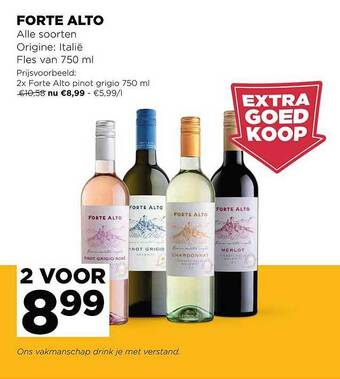 Jumbo FORTE ALTO aanbieding