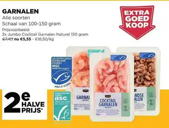 Jumbo Garnalen aanbieding