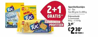 Delhaize Aperitiefkoekjes Lu - Tuc aanbieding