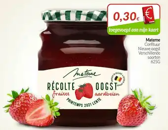 Intermarché Materne Confituur Nieuwe Oogst Verschillende Soorten aanbieding