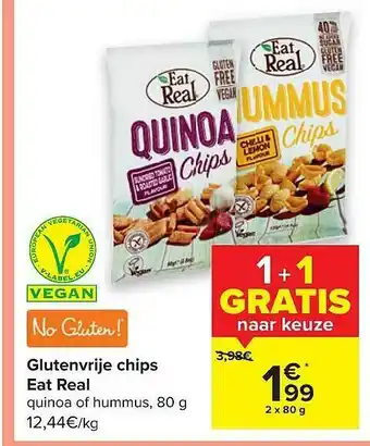 Glutenvrije Chips Eat Real Quinoa Of Hummus