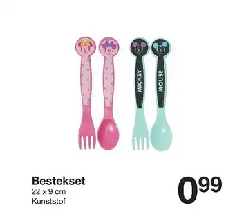 Zeeman Bestekset 22x9 Cm aanbieding
