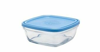 Makro Duralex Vershouddoos met deksel 1,15 l transparant/ blauw aanbieding