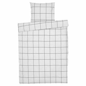 Kwantum Dekbedovertrek Ivan Wit aanbieding