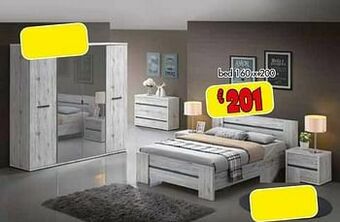 Budget Meubelen Bed aanbieding