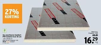 GAMMA Iko enertherm comfort pir isolatie aanbieding
