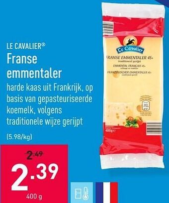 Franse emmentaler 400 g