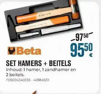Beta Set Hamers + Beitels
