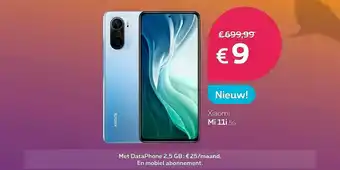 Proximus Xiaomi Mi 11i 5 G aanbieding