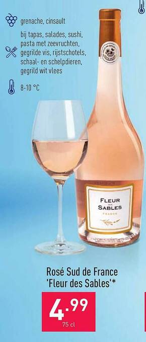 ALDI Rose Sud De France 'fleur Des Sables' aanbieding