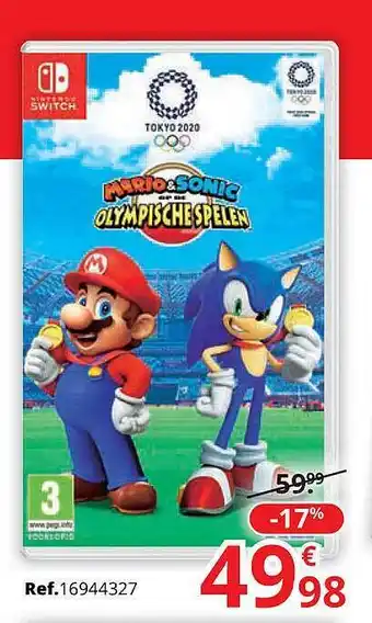 Mario & Sonic Olympische Spelen