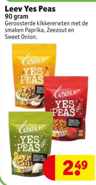 Leev yes peas 90 gram