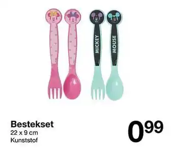 Zeeman Bestekset 29x9 cm aanbieding