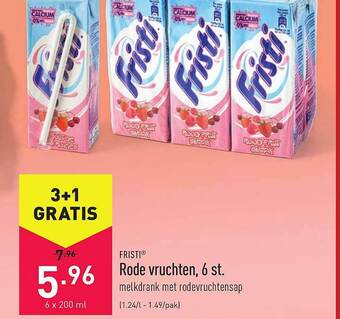 Fristi Rode Vruchten 6 St.