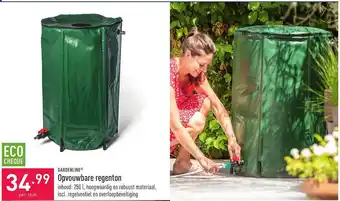 Gardenline Opvouwbare Regenton