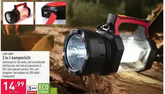 ALDI Light Zone 2-in-1-kampeerlight aanbieding