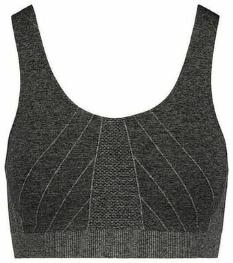 HEMA HEMA Dames Sporttop Medium Sporten Grijsmelange (grijsmelange) aanbieding