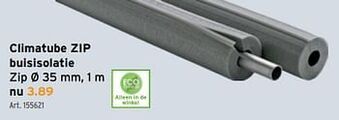 GAMMA Climatube zip buisisolatie aanbieding