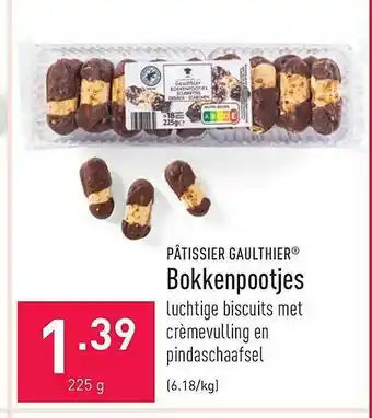 ALDI Patissier Gaulthier Bokkenpootjes aanbieding