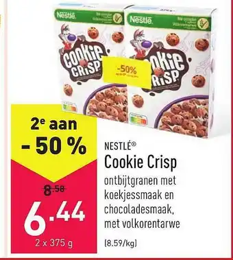 ALDI Nestle Cookie Crisp aanbieding