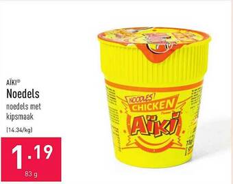 ALDI Aiki Noedels aanbieding