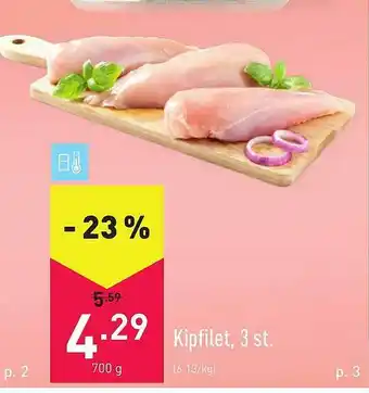 ALDI Kipfilet 3 St. aanbieding